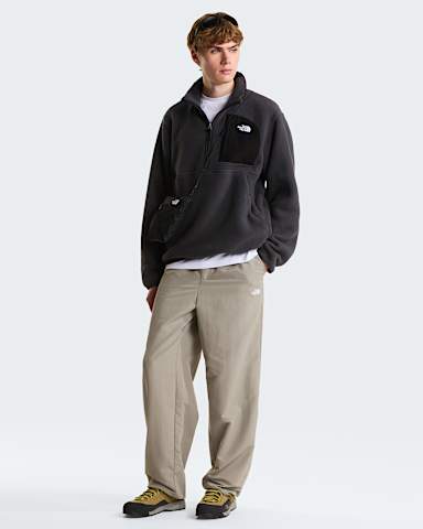 Mens Yumiori OffPeak 12 Zip Fleece Jacket TNF Asphalt GreyTNF Black ALT1