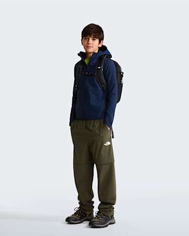 On The Trail Kapuzenjacke mit durchgehendem RV fr Jungen TNF Summit NavySilver Reflective ALT1