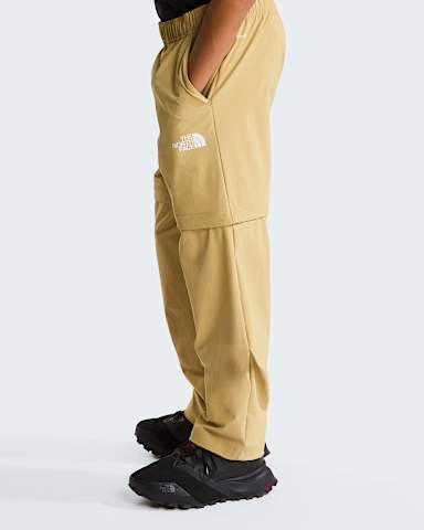 Pantalon de randonne convertible lger pour enfant TNF Khaki Stone ALT2