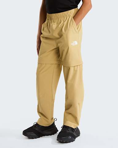 Pantalon de randonne convertible lger pour enfant TNF Khaki Stone HERO