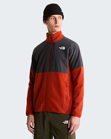 Zware Glacierfleece voor heren TNF Iron ClayAsphalt Grey HERO