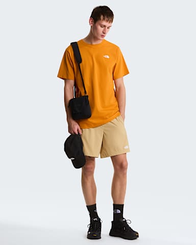 Mens Evolution Simple Dome Regular TShirt TNF Dust Orange ALT1