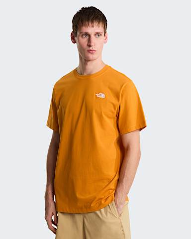 Mens Evolution Simple Dome Regular TShirt TNF Dust Orange HERO