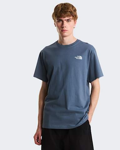 Camiseta holgada con estampado grfico Retro Earth para hombre TNF Granite Grey ALT1