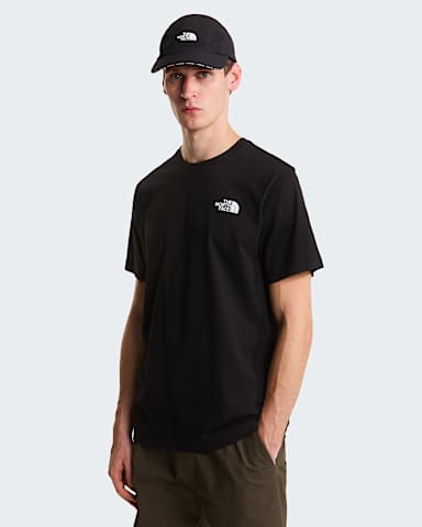Mens North Faces Regular Graphic TShirt TNF TNF Black ALT1