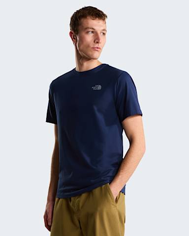 Camiseta grfica recta Mountain Sketch para hombre TNF Summit Navy ALT1