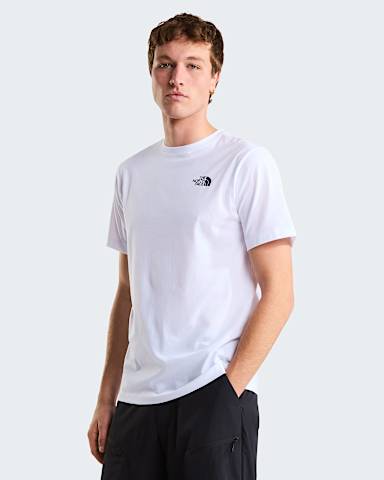Mski Tshirt z grafik o regularnym kroju Mountain Sketch TNF TNF White alt1