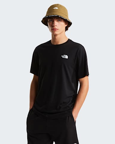 Mens Mountain Sketch Regular Graphic TShirt TNF TNF Black alt1