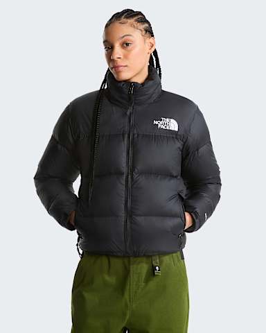 Chaqueta Nuptse Retro 1996 para mujer TNF TNF BlackRecycled Down HERO