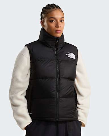 Gilet en duvet 1996 Retro Nuptse pour femme TNF TNF BlackRecycled Down HERO