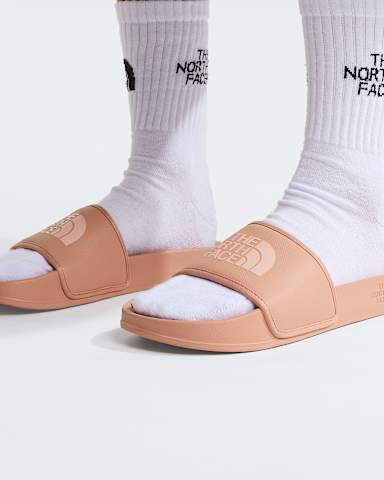 Base Camp Slides III Schlappen fr Damen TNF Cafe CremeEvening Sand Pink alt4