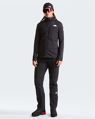 Womens Summit Series FUTUREFLEECE Hoodie TNF TNF BlackNPF ALT1