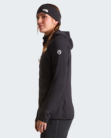 Womens Summit Series FUTUREFLEECE Hoodie TNF TNF BlackNPF ALT2