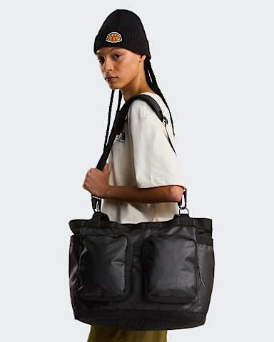Base Camp Voyager Tote Bag TNF TNF BlackAsphalt Grey ALT1