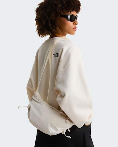 Womens Never Stop Cross Body Bag TNF White Dune ALT1