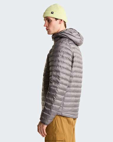 Mens Huila Synthetic Insulation Hooded Jacket TNF Smoked Pearl ALT2