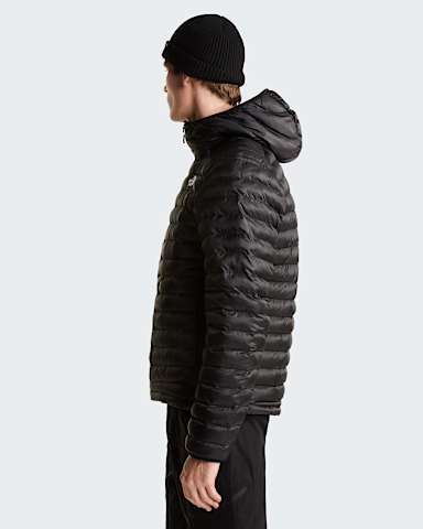 Mens Huila Synthetic Insulation Hooded Jacket TNF TNF BlackAsphalt GreyNPF ALT2