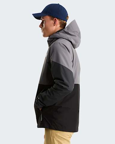 Mens Lightning ZipIn Jacket TNF TNF BlackSmoked PearlAsphalt GreyNPF ALT2