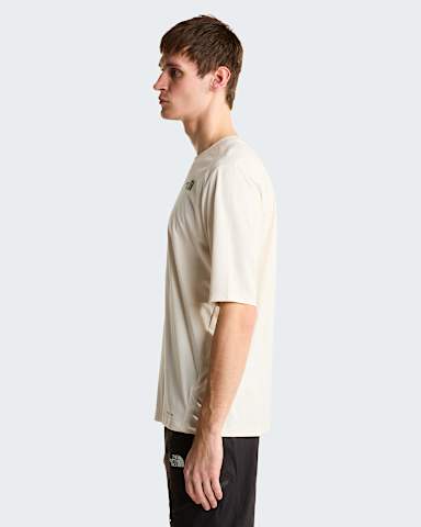Mens Shadow TShirt TNF White Dune ALT2