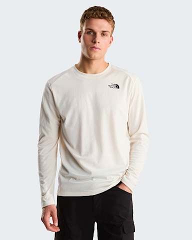 Shadow LangarmShirt fr Herren TNF White Dune HERO