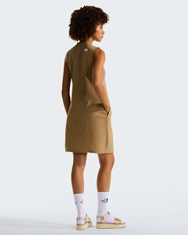 Verstaubares Kleid fr Damen TNF Kelp TanNPF ALT2