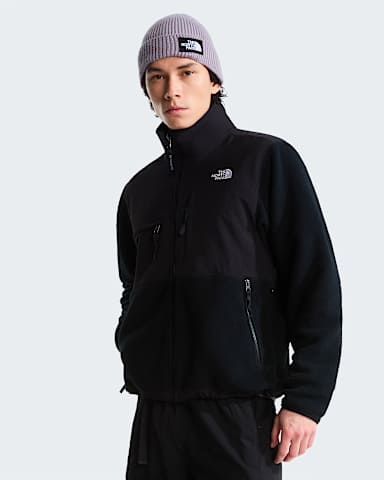 Mens Retro Denali Jacket TNF TNF Black HERO