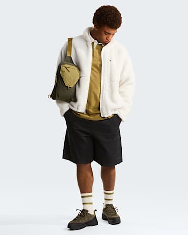 Mens Extreme Pile Fleece TNF White Dune ALT1