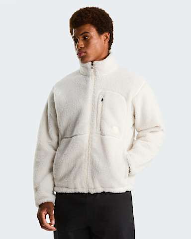 Mens Extreme Pile Fleece TNF White Dune HERO