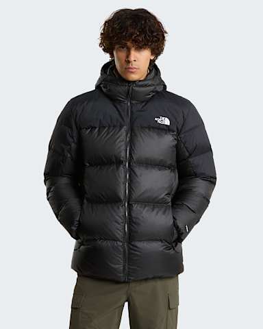 Diablo 20donsjas met capuchon voor heren TNF TNF Black HeatherTNF BlackRecycled Down HERO