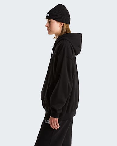 Essentialhoodie voor dames TNF TNF Black ALT2