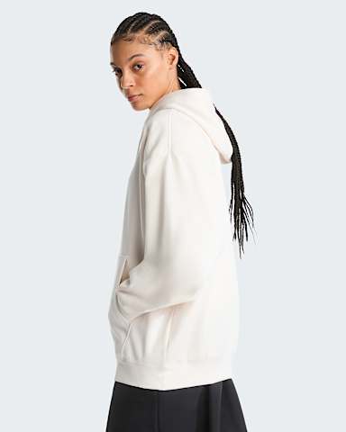 Womens Essential Hoodie TNF White Dune ALT2