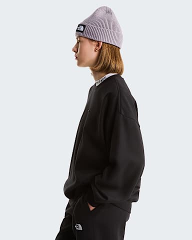 Essential Sweatshirt fr Damen TNF TNF Black ALT2