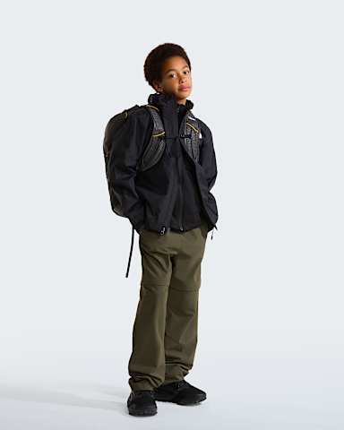 Teens Rain ZipIn Jacket TNF TNF Black ALT1