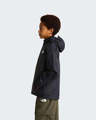 Teens Rain ZipIn Jacket TNF TNF Black ALT2
