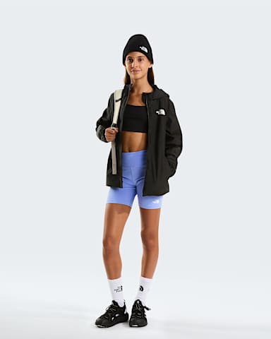 Girls Antora Rain Jacket TNF TNF BlackTNF Black ALT1