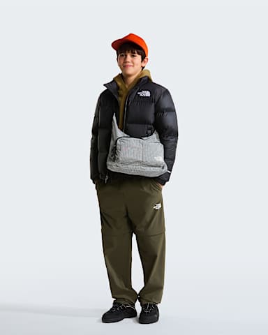 Teens 1996 Retro Nuptse Jacket TNF TNF BlackTNF BlackRecycled Down ALT1