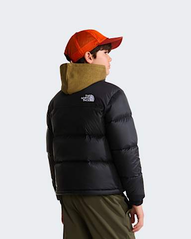 Teens 1996 Retro Nuptse Jacket TNF TNF BlackTNF BlackRecycled Down ALT3