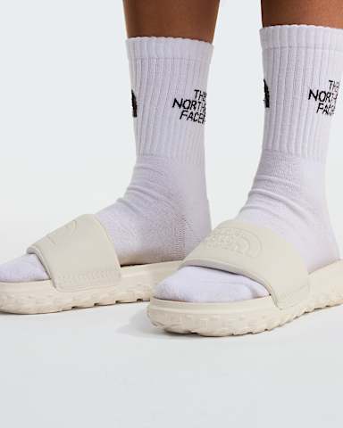 Never Stop Cushbadslippers voor dames TNF White DuneWhite Dune ALT4