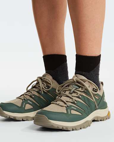Hedgehog GORETEXwandelschoenen voor dames TNF Duck GreenClay Green ALT4