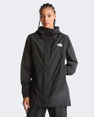 Womens Antora Rain Parka TNF TNF Black HERO