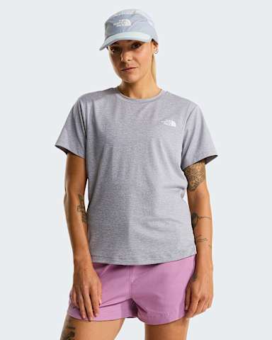 Womens Flex TShirt TNF TNF Pale Grey Heather HERO
