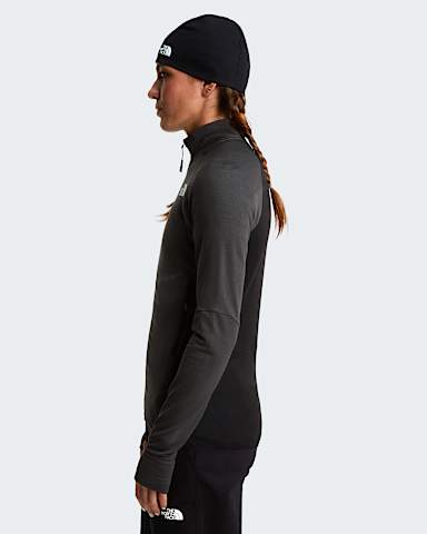Giacca con cappuccio Bolt Polartec Power Grid da donna TNF Asphalt GreyTNF Black ALT2