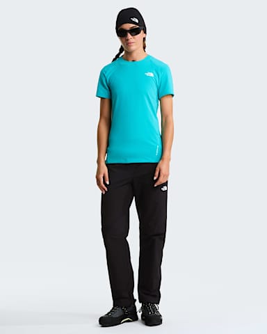 Tshirt Lightning Alpine pour femme TNF Galactic Blue ALT1