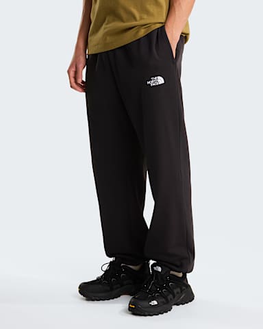 Mens Essential Relaxed Straight Joggers TNF TNF Black HERO