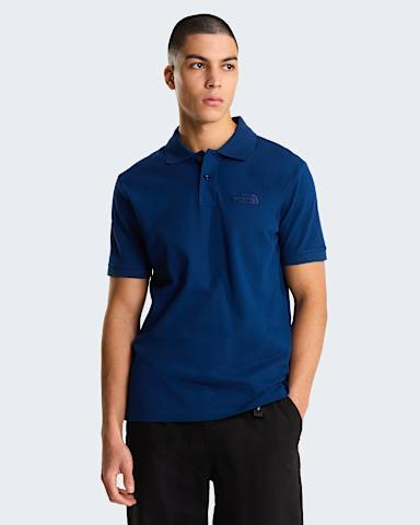 Mens Essential Regular Polo TNF Estate Blue HERO