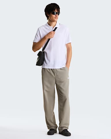 Mens Essential Regular Polo TNF TNF White ALT1