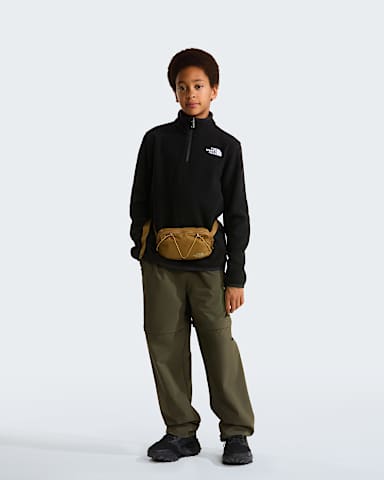 Polaire col zipp 100 Glacier pour enfant TNF TNF Black ALT1