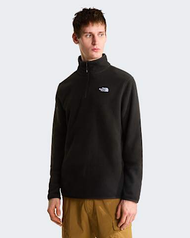 Polaire col zipp Glacier pour homme TNF TNF Black HERO