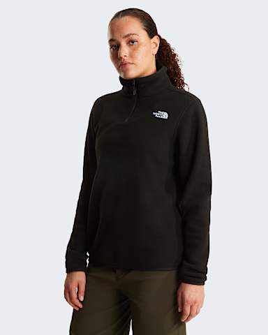 Womens Glacier 14 Zip Fleece TNF TNF Black HERO