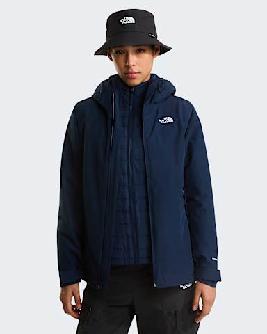 Veste capuche Carto Mono Triclimate 3en1 pour femme TNF Summit Navy HERO